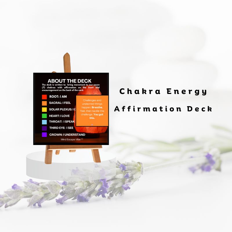 Chakra Affirmation & Energy Restoration Deck