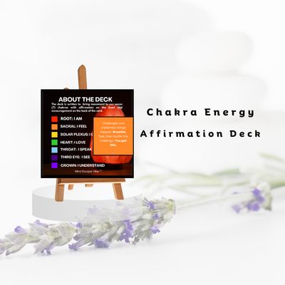 Chakra Affirmation & Energy Restoration Deck