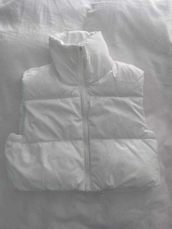 GILET IN WHITE