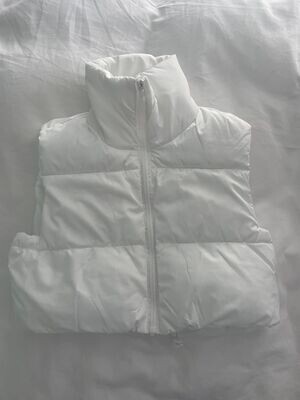 GILET IN WHITE