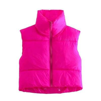 GILET IN PINK GILET IN PINK