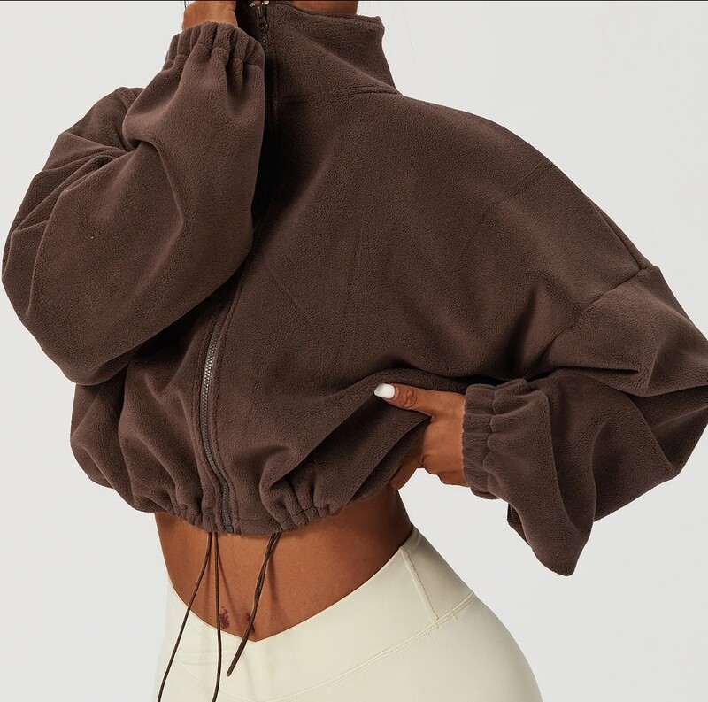 THE FLEECE in Brown