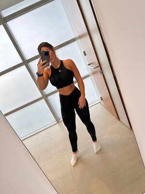 BRA & V FRONT LEGGINGS BRA & V FRONT LEGGINGS