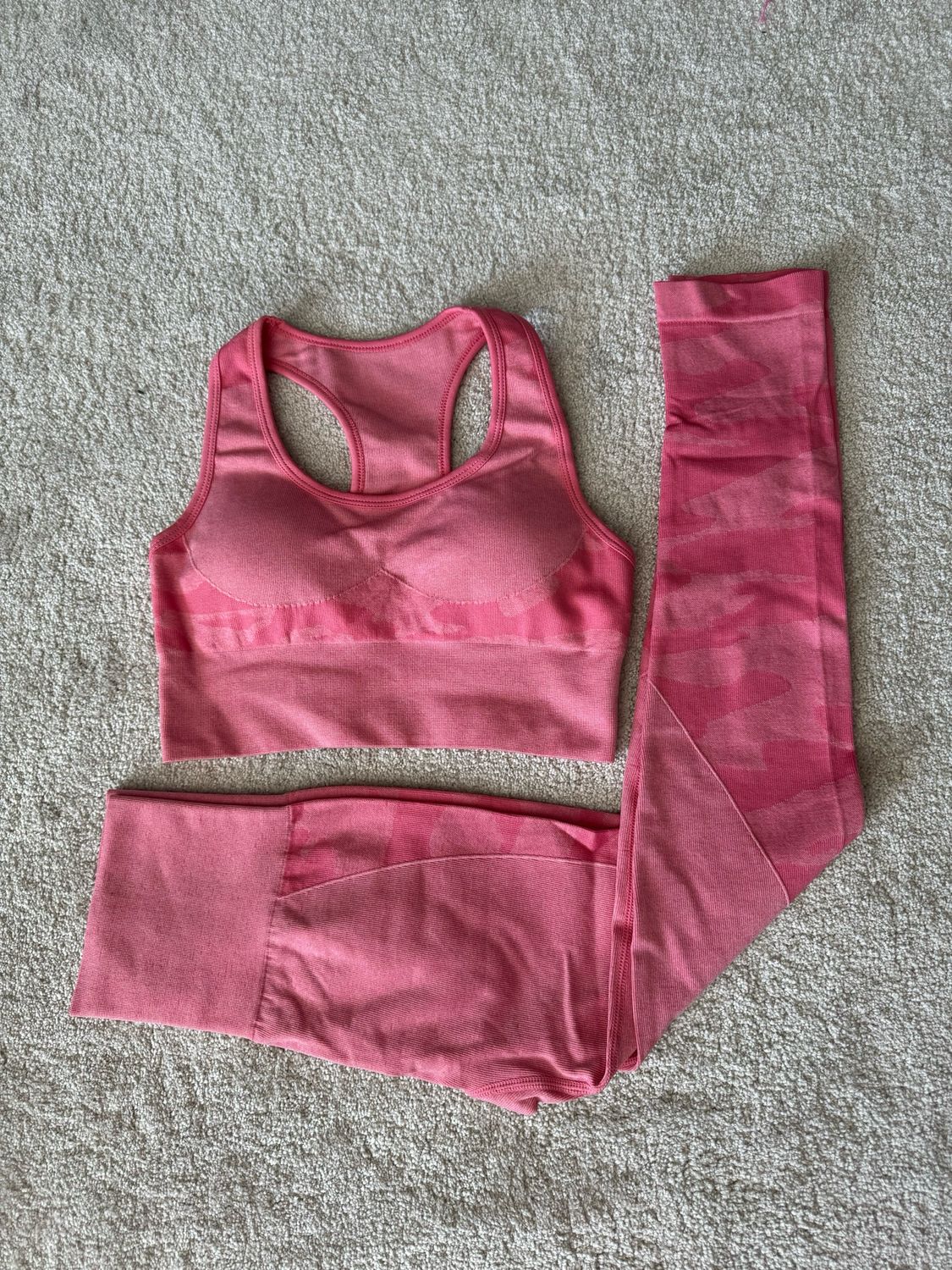 Pink Camo 2 Piece Set