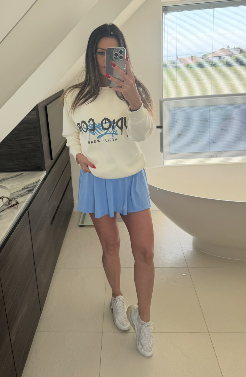 STUDIOCORE Paint Drip Sweater