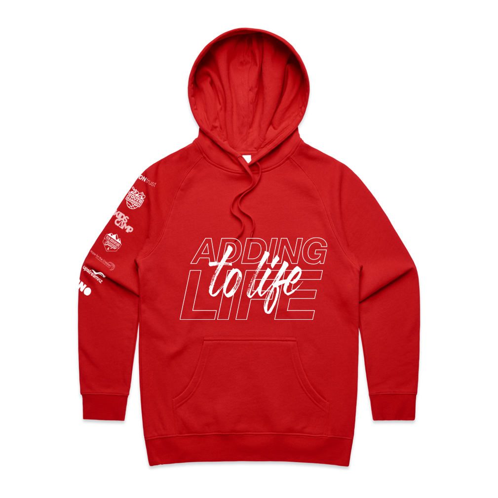 Women's Adding Life Stencil Hood