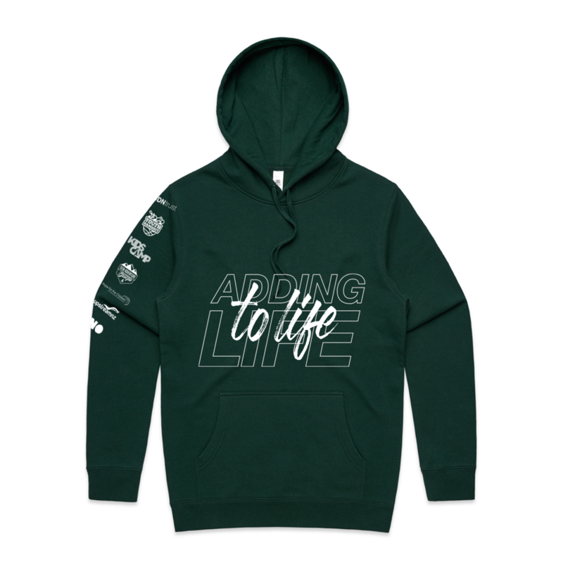 Men's Adding Life Stencil Hood