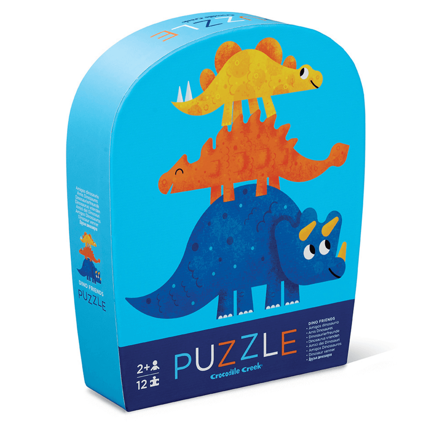 Dinno Friends Mini Puzzle - 12pc