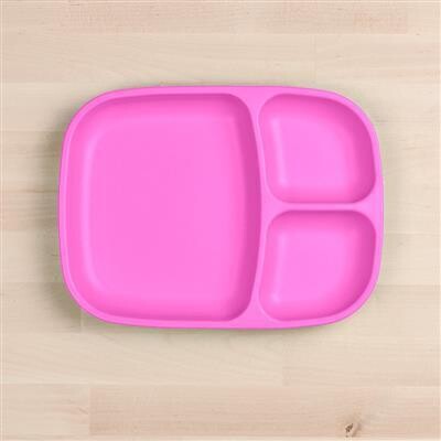 Re-Play Divided Tray -Bright Pink