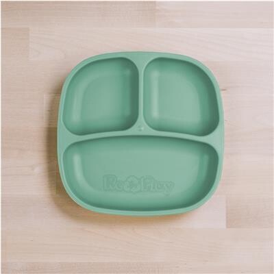 Re-Play Divided Plate -Sage