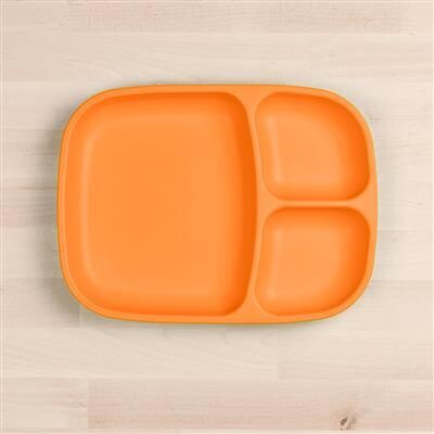 Re-Play Divided Tray Orange