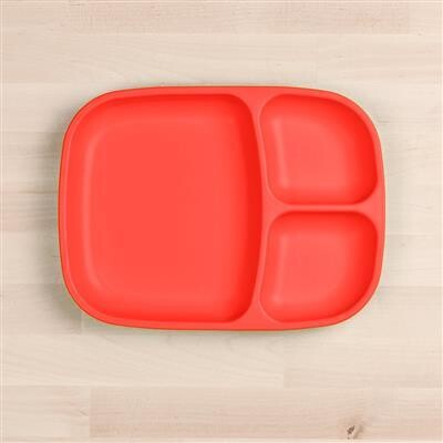 Re-Play Divided Tray -Red