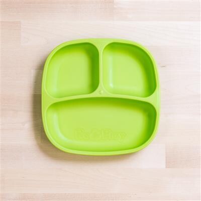 Re-Play Divided Plate -Green