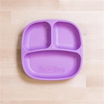 Re-Play Divided Plate -Purple