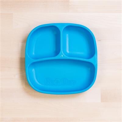 Re-Play Divided Plate -Sky Blue