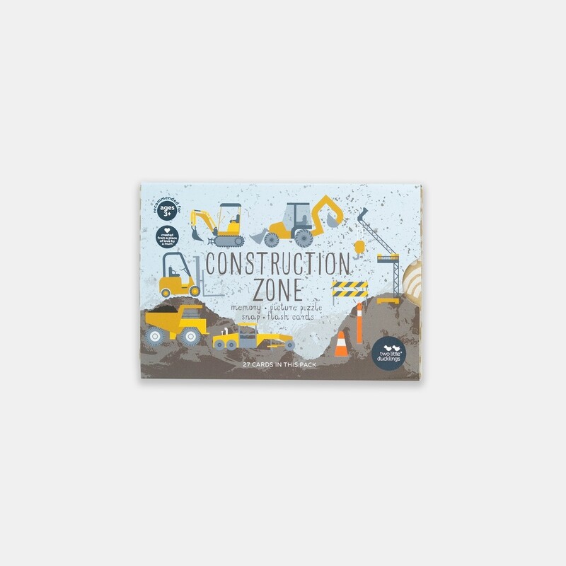 Two Little Ducklings Construction zone snap and memory game