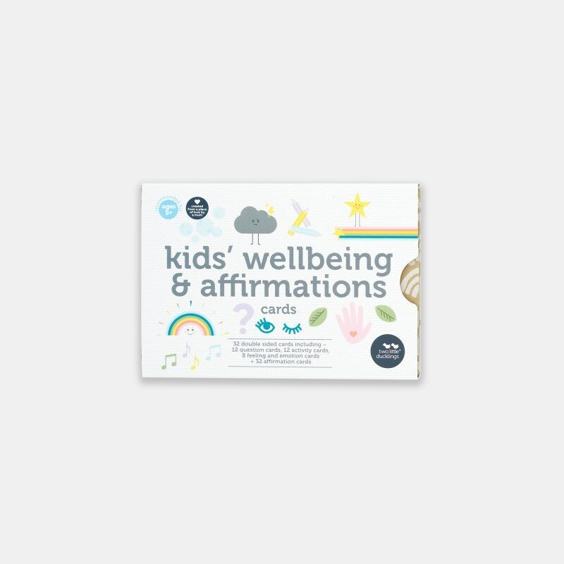 Two Little Ducklings  Kids wellbeing and affirmation cards  -32 pack