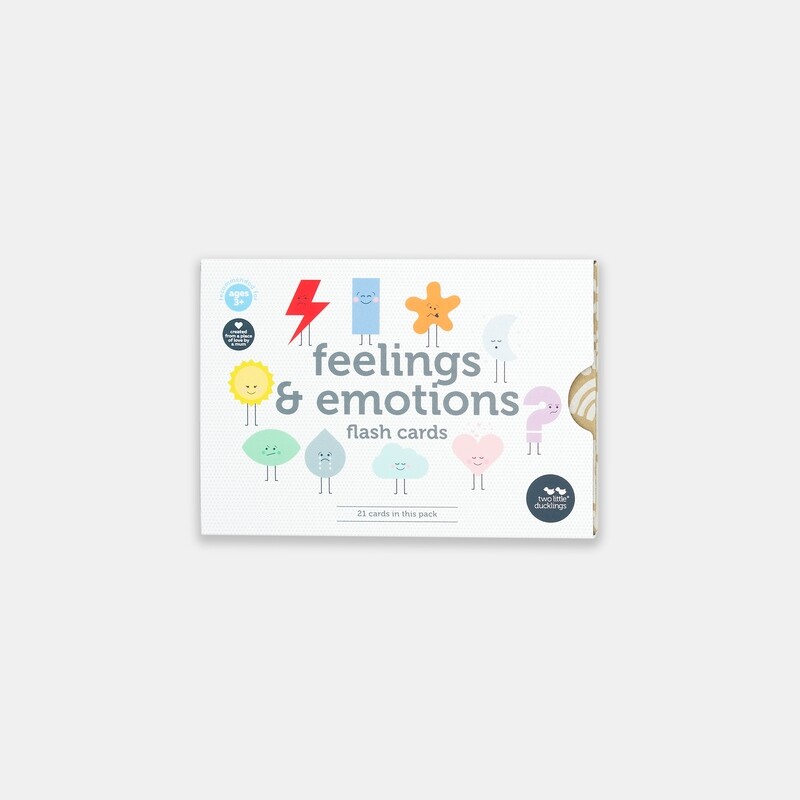 Two Little Ducklings Feelings and emotion flash cards  -20 pack