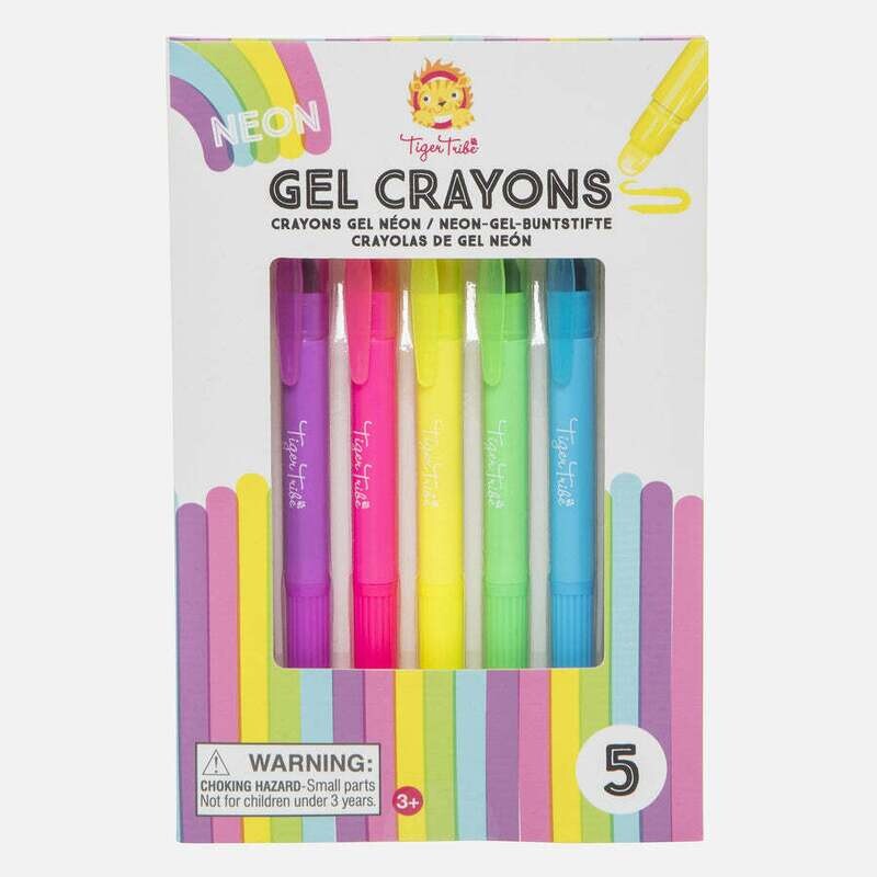 Tiger Tribe Neon Gel Crayons