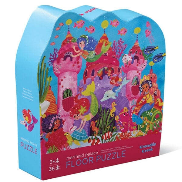 Mermaid Palace Floor Puzzle -36pc