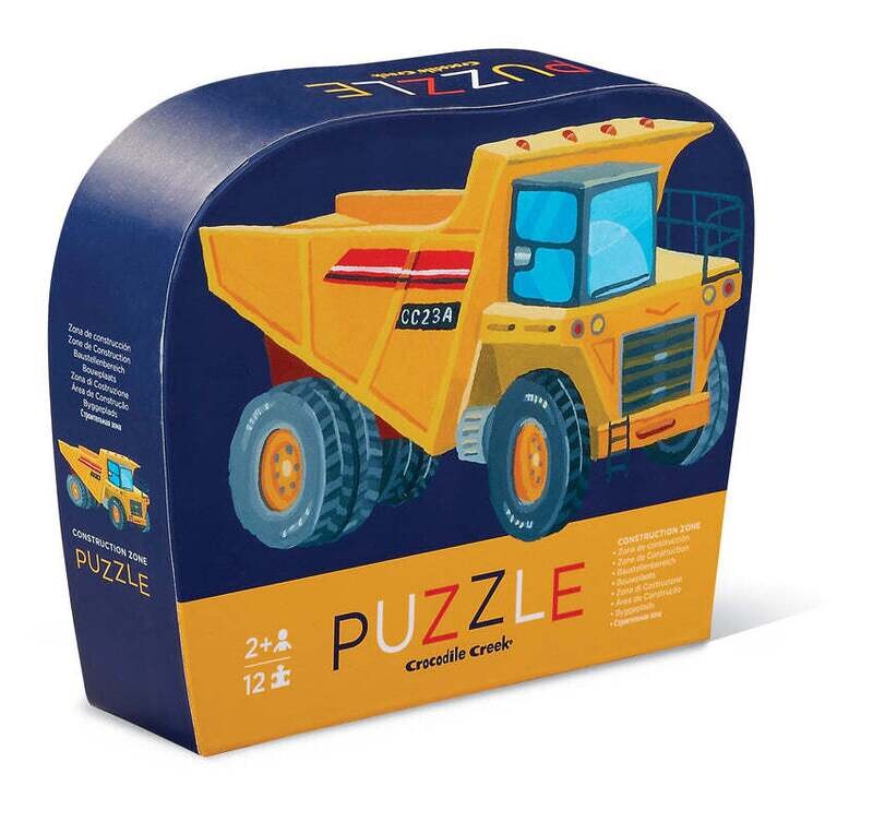 Construction Mini Puzzle - 12pc