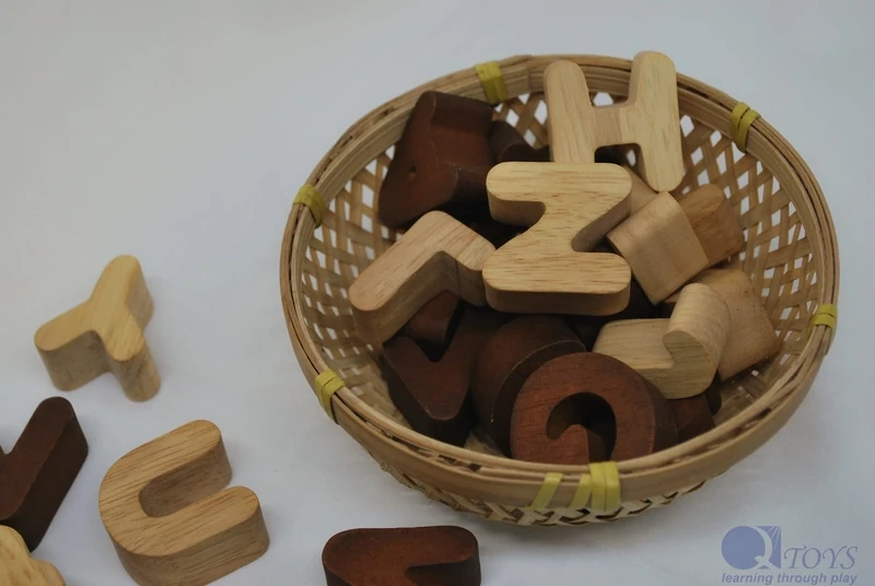 QToys 2 Tone Capital Letters -26pcs