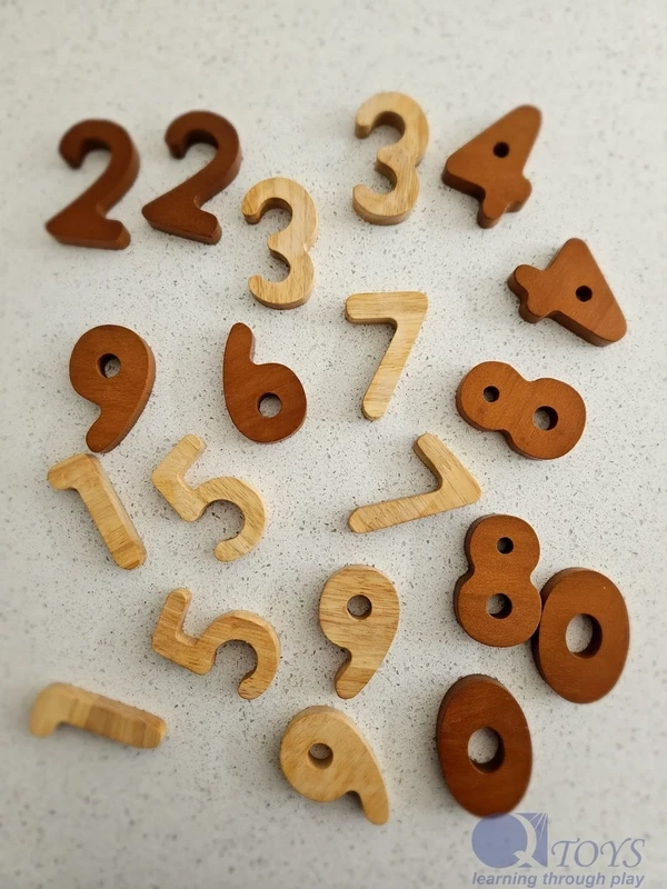 QToys 2 Tone Number Set -20pcs