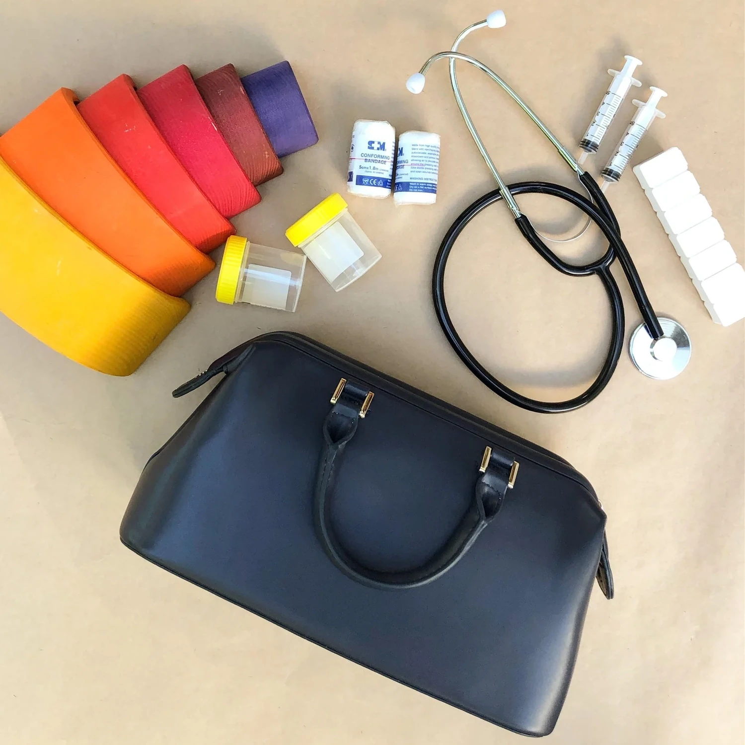 Montessori Medic - Black Dr Kit