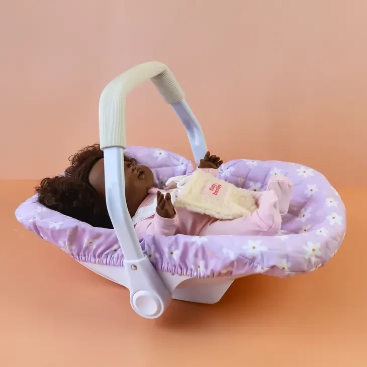 Tiny Harlow Doll'S Car Seat Capsule Spring/Summer 23 - Lilac Daisy