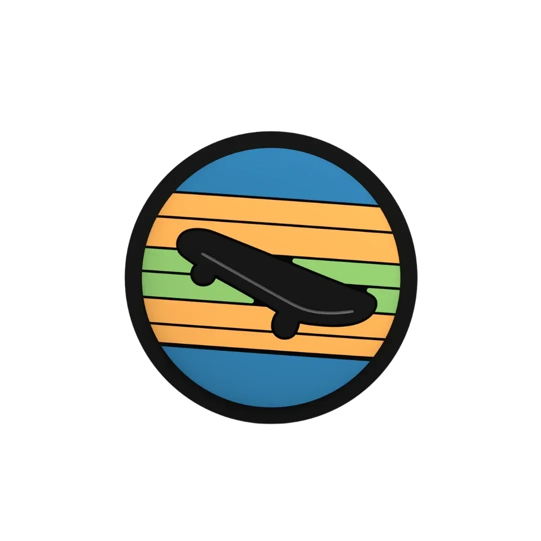 Skateboard Charm