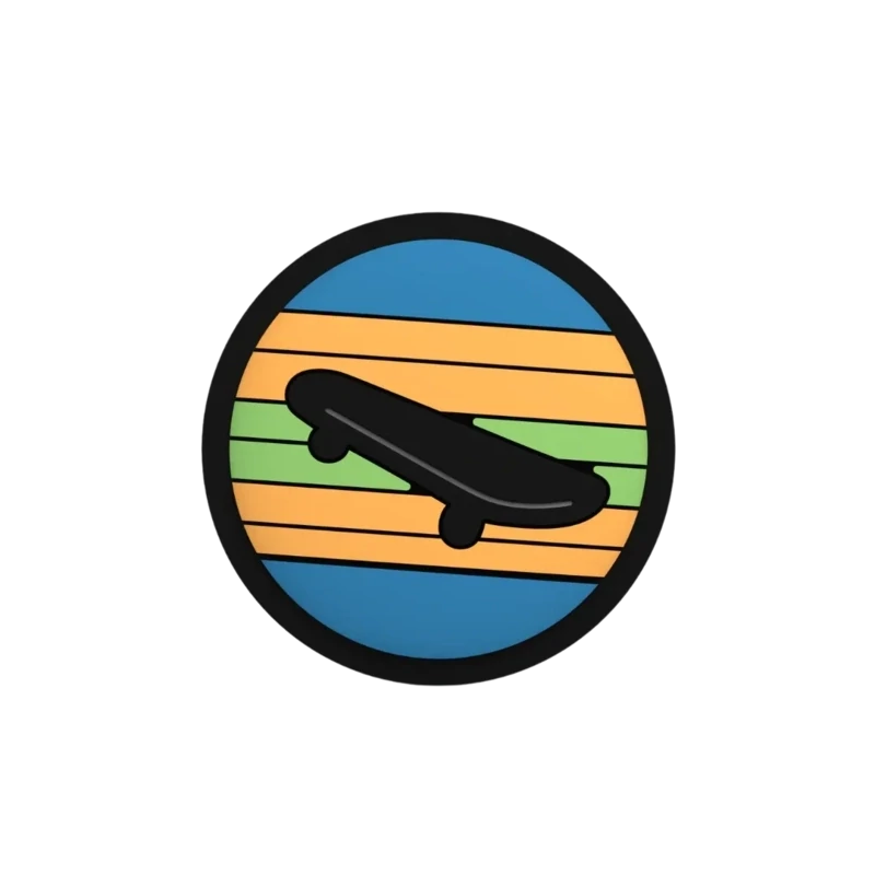 Skateboard Charm