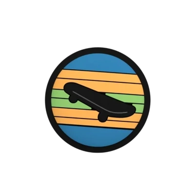 Skateboard Charm