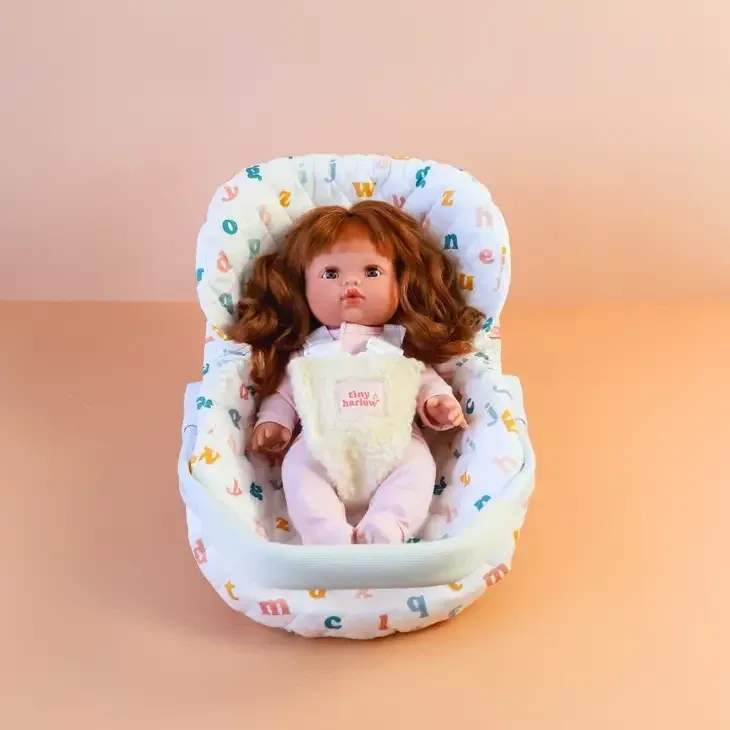 Tiny Harlow Doll's Car Seat Capsule Spring/Summer 23 - Alphabet Soup