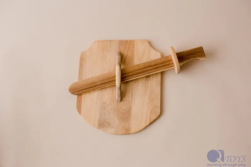 QToys Wooden Sword and Shield