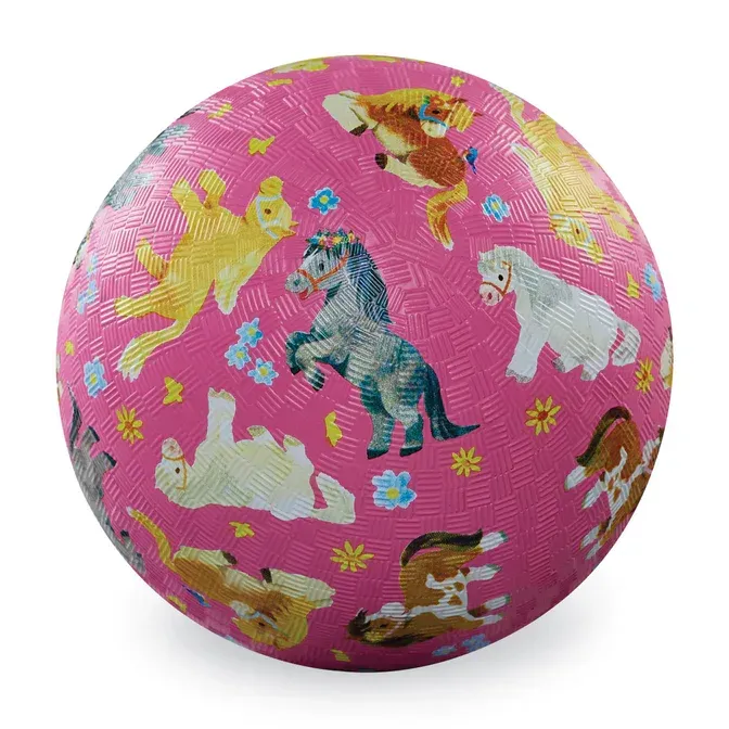 7 Inch Playground Ball Pretty Ponies
