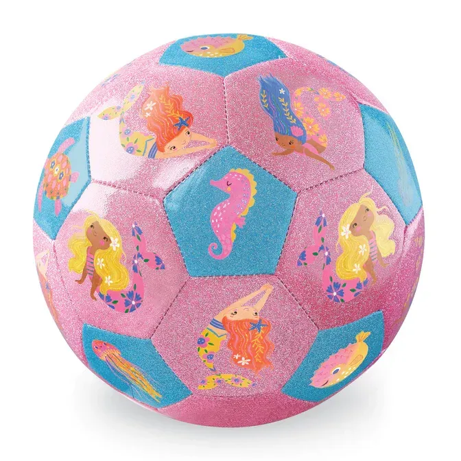 Glitter Soccer Bal Mermaid Friends