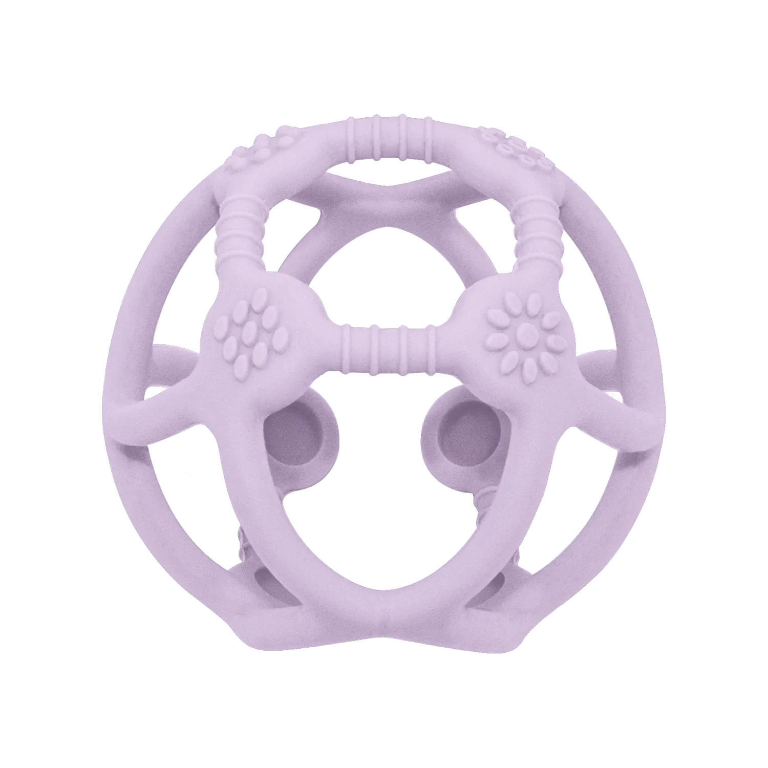 Silicone teether ball - Light Purple