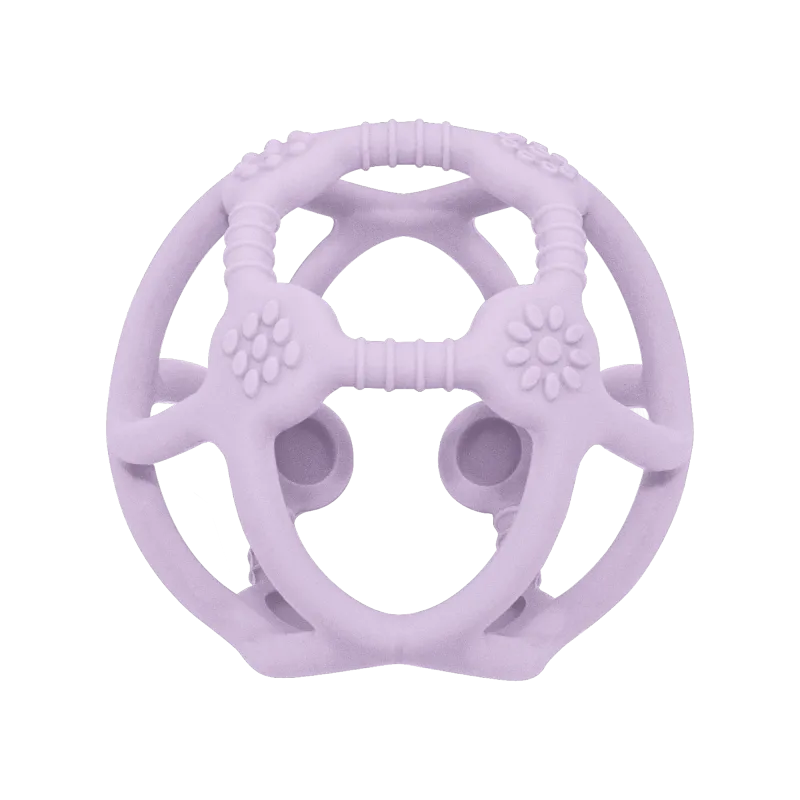 Silicone teether ball - Light Purple