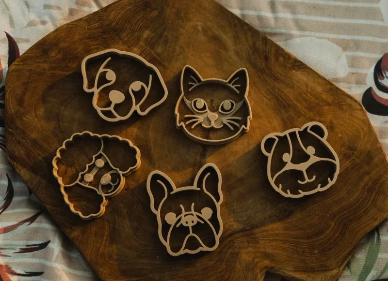 Pet Friends Faces cutter set