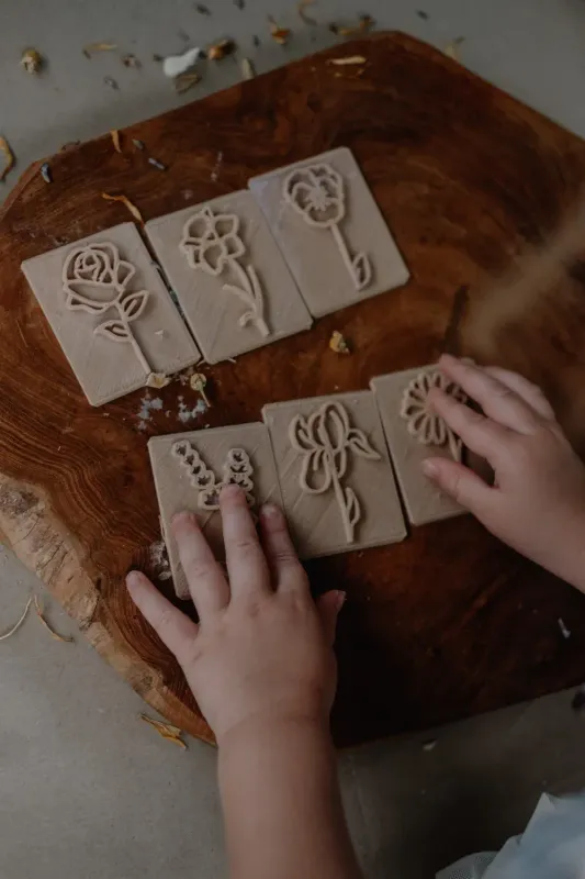 Flower stamp set