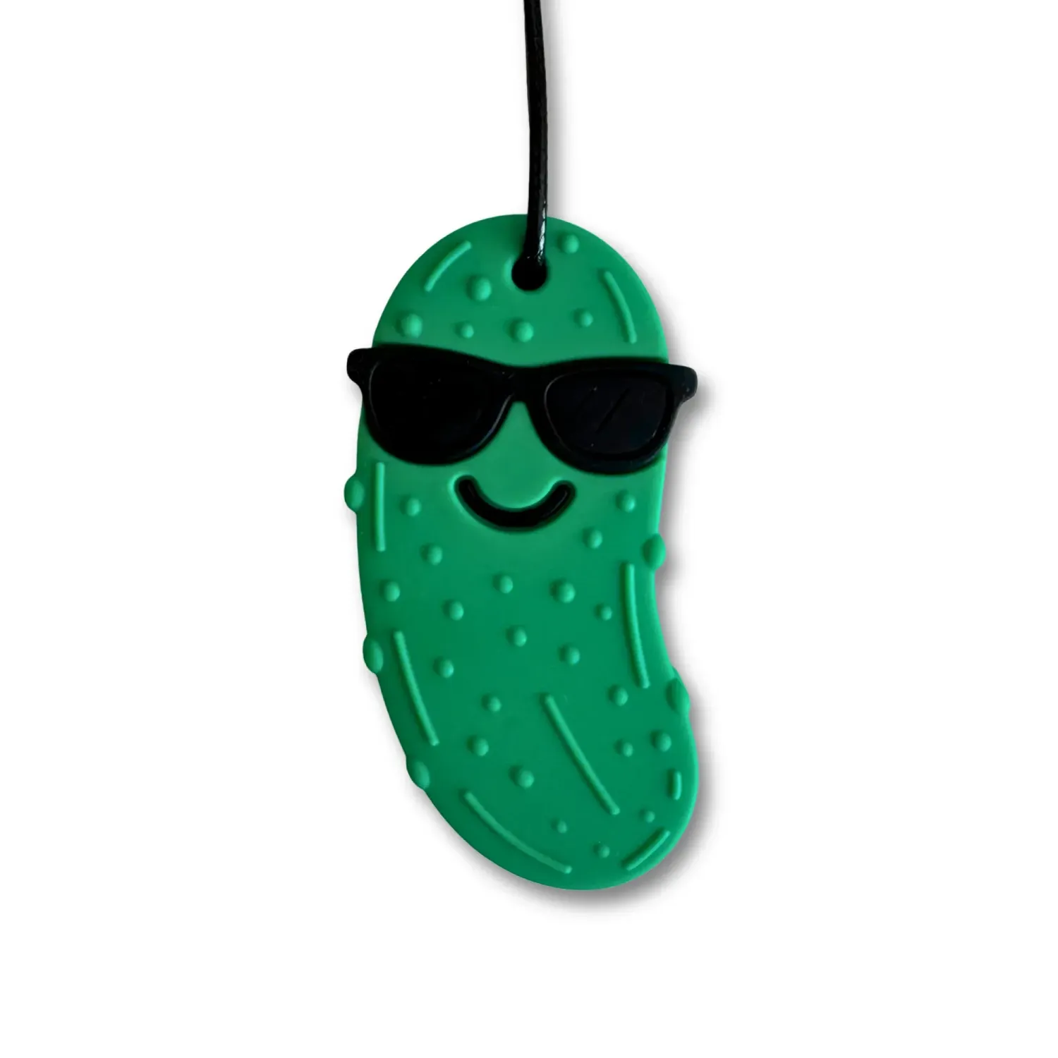 Positive Pickle pendant - Chill green