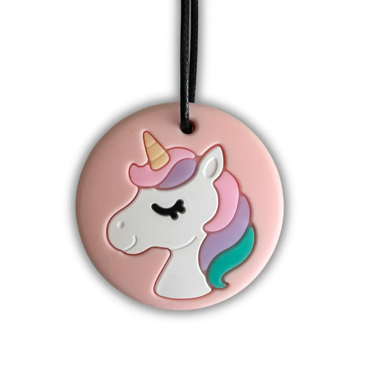 Unicorn Pendant - PEACH