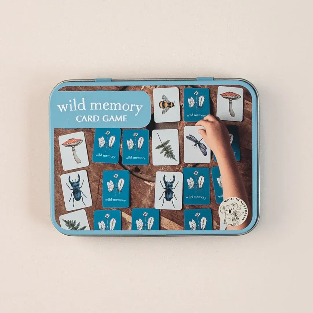 Wild Memory card game Wild Memory card game