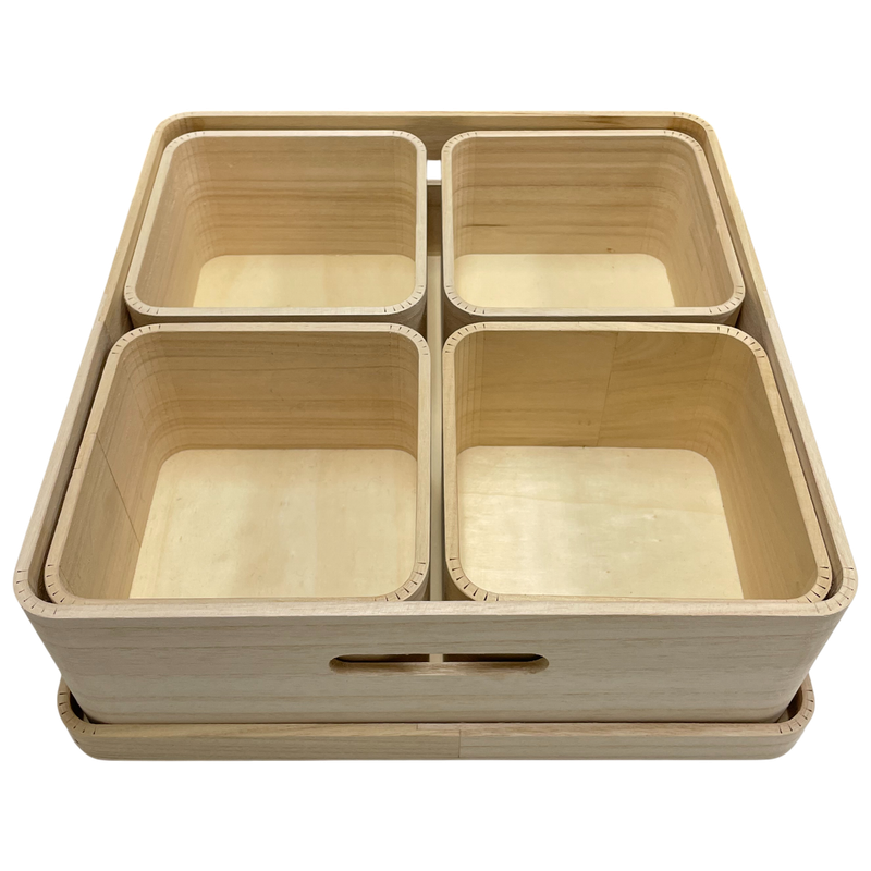 Boxed set of 4 boxes