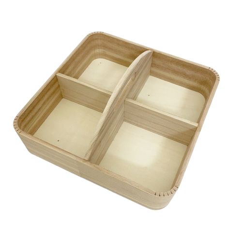Wood caddy 4 hole Wood caddy 4 hole