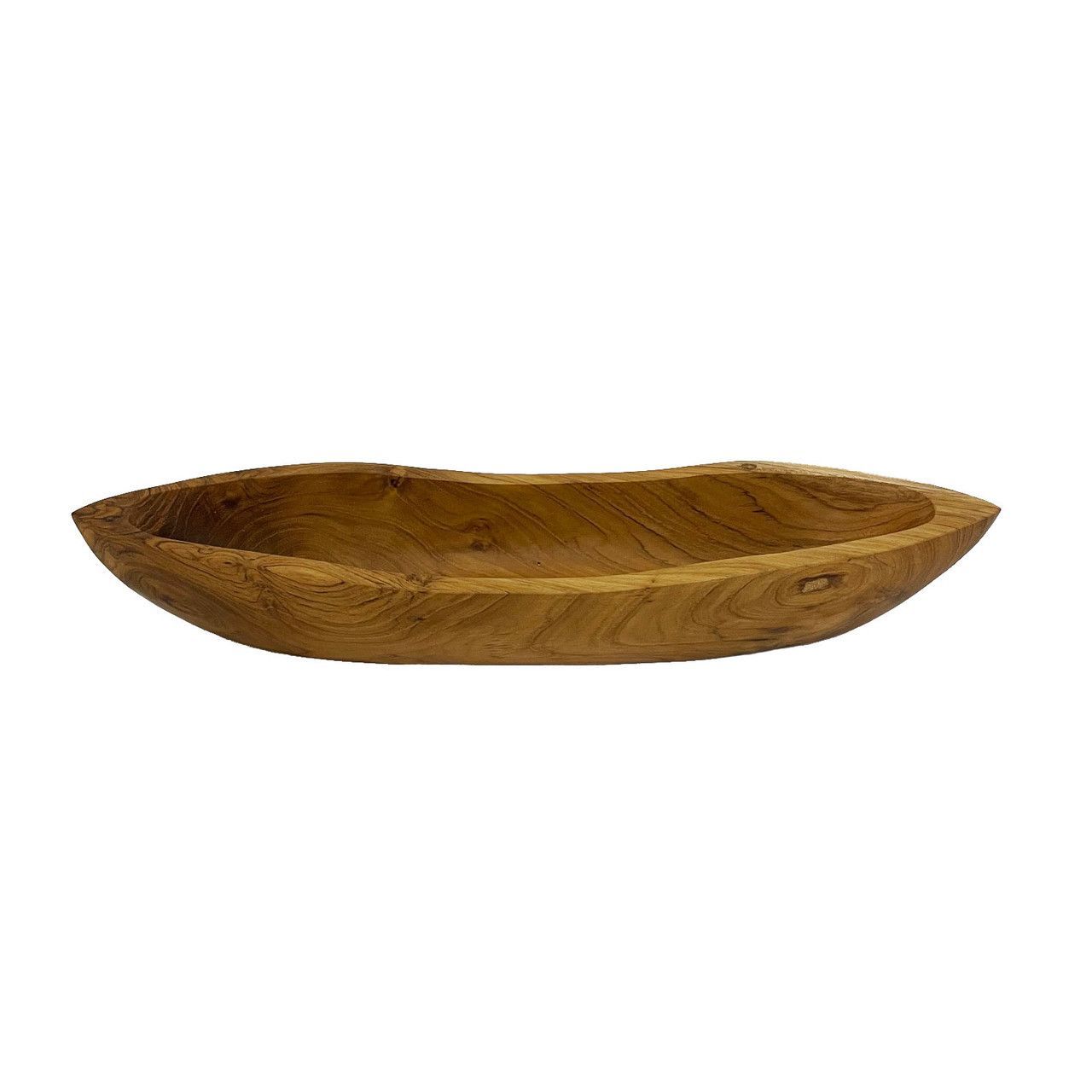 Boat Bowl Teak Boat Bowl Teak