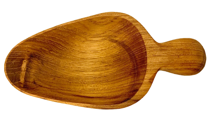 Teak Grain Scoop Medium