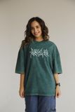 DREAMER OLIVE WASHED OVERSIZE T-SHIRT