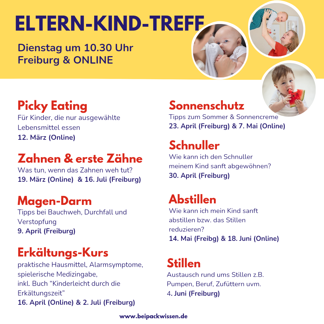 Bauchweh und Magen-Darm (Eltern-Kind-Treff)