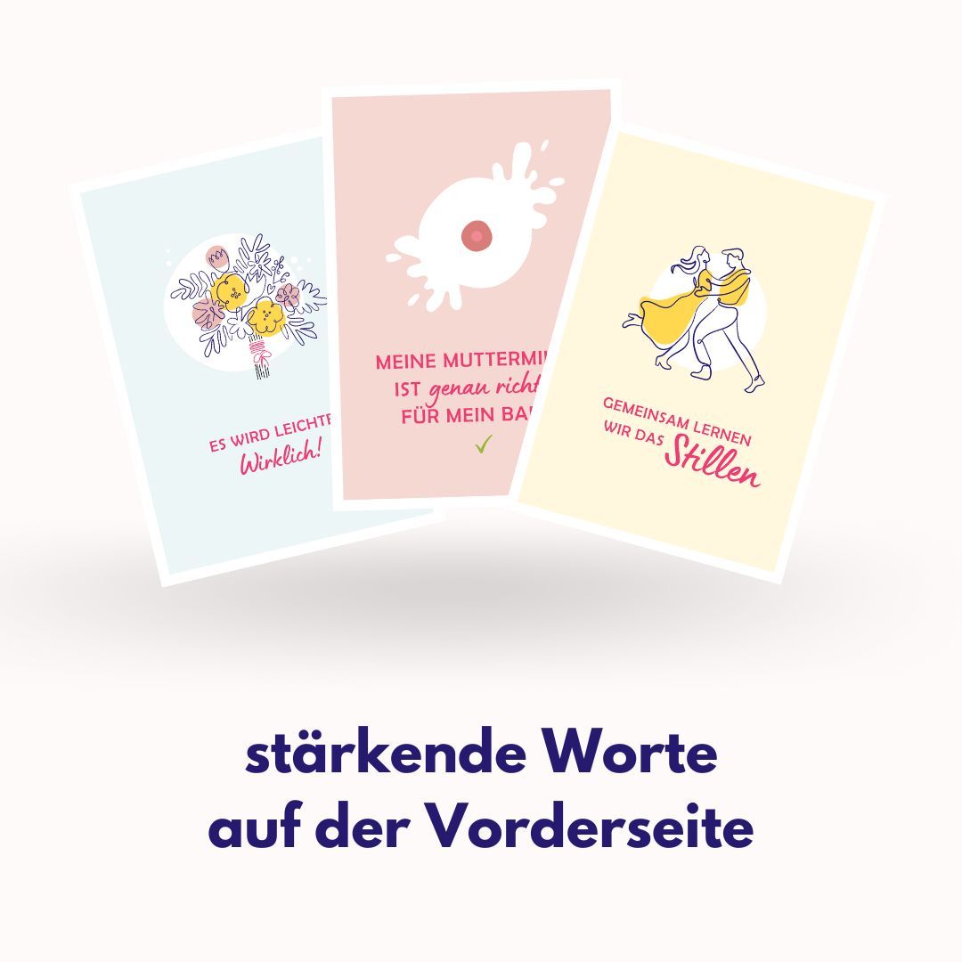 Affirmationskarten Stillen